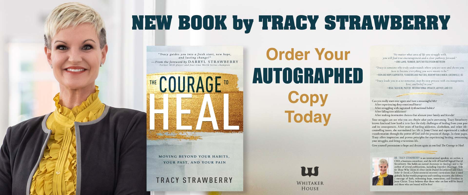 The Courage to heal by Tracy Strawberry